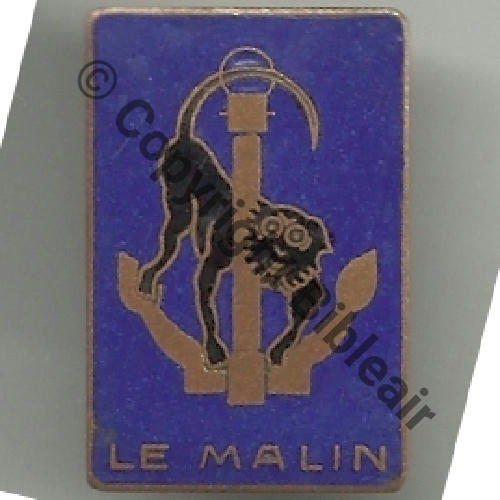 MALIN  CONTRE TORPILLEUR LE MALIN 1935.56  AUGIS LYON Sc.casatoul 11Eur02.12 